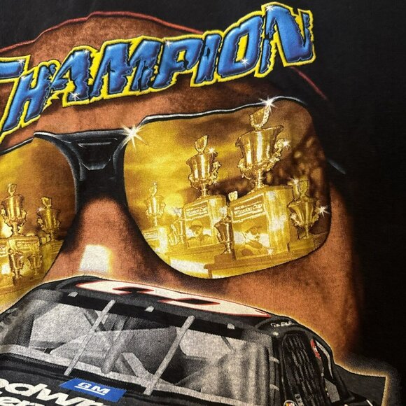 Dale Earndart Vision Of A Champion Chase Shirt Men’s Size 2XL Black E13 - Picture 4 of 10